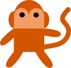 Simple monkey clipart 2 » Clipart Portal