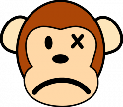 Crazy Monkey Art | Angry Monkey clip art | CopperMonkeys | Pinterest ...