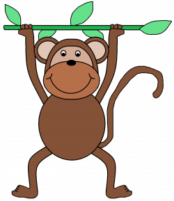 clipart monkey free #6 | boy birthdays. | Pinterest | Cricut design ...