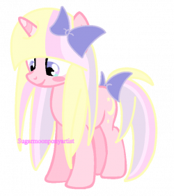 Sugar Moon longer mane style by SugarMoonPonyArtist on DeviantArt