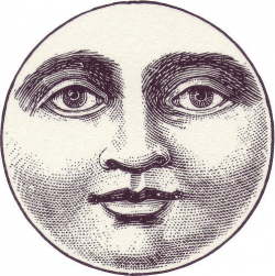 moon-face-clipart | Sassy Bella Melange | Flickr