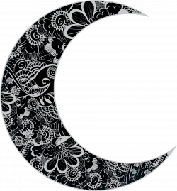 Ornated Moon Crescent PNG - PHOTOS PNG