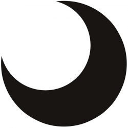Moon clip art black and white free clipart images - Clipartix