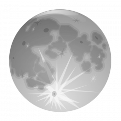 Clipart - moon-full