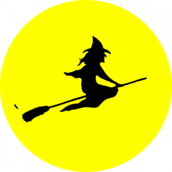 Witch Flying Clip Art at Clker.com - vector clip art online, royalty ...
