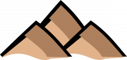 Clipart - Mountain - map symbol