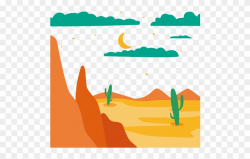Desert Clipart Desert Mountain - Png Download (#2984183 ...