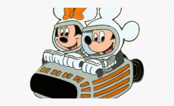 Space Clipart Mickey - Space Mountain Illustration #372129 ...