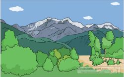 Mountains mountain range clipart 3 - WikiClipArt