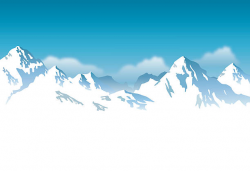 Snow mountain clipart 4 » Clipart Station