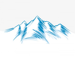 Snow mountain clipart 6 » Clipart Station