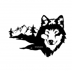 Omg this is so beautiful | wood burning | Wolf stencil ...