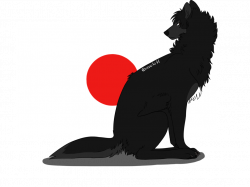 Wolf Silhouette Wallpaper at GetDrawings.com | Free for personal use ...