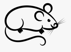 Rat Mouse Clipart White - Clip Art Mouse Black And White ...