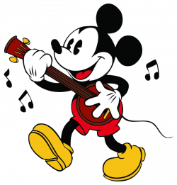 Classical clipart mickey mouse - Pencil and in color classical ...