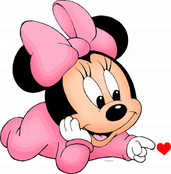Baby Minnie Mouse Touch Heart Clipart Png - Clipartly.comClipartly.com