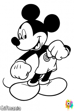 Ya puedes colorear online a Mickey Mouse, de Disney! #mickeymouse ...