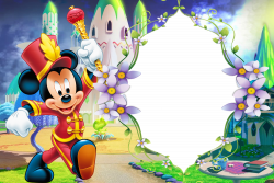 Kids Transparent PNG Photo Frame with Micke Mouse | Gallery ...