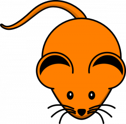 Orange Mouse Clip Art at Clker.com - vector clip art online, royalty ...