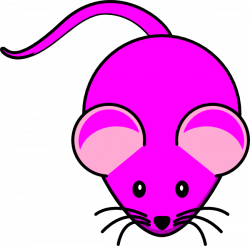 Pink Mouse Clip Art at Clker.com - vector clip art online, royalty ...