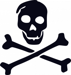 Skull And Bones - Encode clipart to Base64