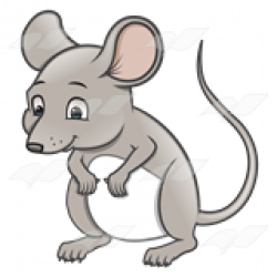 Standing Mouse Clipart