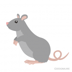 Standing Mouse Clipart Free Picture｜Illustoon
