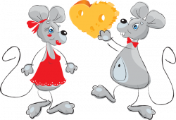 Clip Art of Two Mice with | Clipart Panda - Free Clipart Images