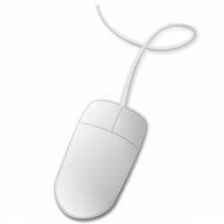 Gaming computer mouse clipart