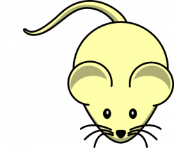 Yellow Mouse Faint Clip Art at Clker.com - vector clip art online ...