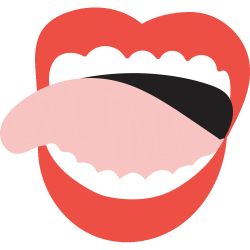 Talking Red Lips Sticker by badassfemme for iOS & Android | GIPHY