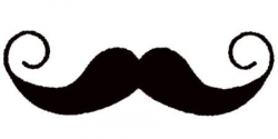 Black mustache clip art for design your own mask mouth ...