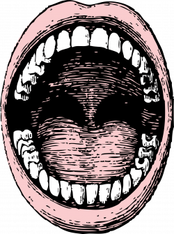 Clipart - open mouth