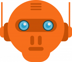 Clipart - Robot head 38