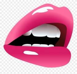 Mouth Pink Png Clipart Image - Mouth Side View Png ...