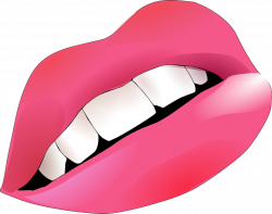 Public Domain Clip Art Image | Female lips | ID: 13550985016349 ...