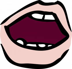 Baby with open mouth clipart collection