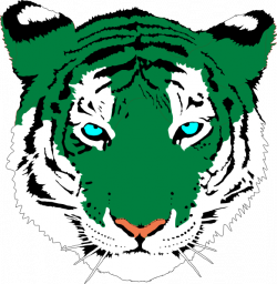 Bengal Tiger Clip Art at Clker.com - vector clip art online, royalty ...