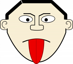 Clipart - Cartoon Tongue