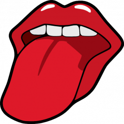 Tongue And Mouth Clipart