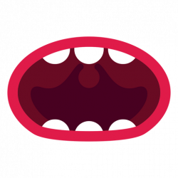 Open mouth clipart - Transparent PNG & SVG vector