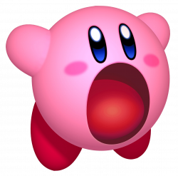 Kirby Mouth Wide Open transparent PNG - StickPNG