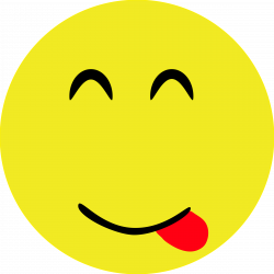 Clipart - Yummy Smiley