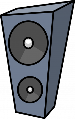 Clipart - Cartoon speaker