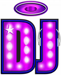 DJ Neon PNG Clip Art Image | Gallery Yopriceville - High-Quality ...