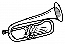 28+ Collection of Music Instruments Clipart Black And White | High ...