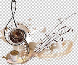 Coffee Cafe Musical Note Illustration PNG, Clipart, Cafe ...