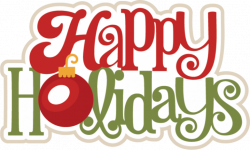 happy holidays clip art free happy holidays holiday schedule lucki ...