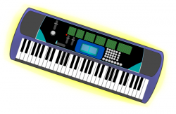 Music Keyboard Clipart - Clip Art Library