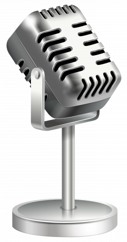 Retro Microphone PNG Clipart Image | Gallery Yopriceville - High ...